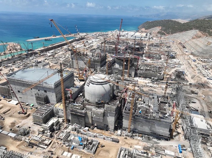 La 1ra unidad de potencia de la central nuclear Akkuyu en Turquía recibió el permiso para la puesta en marcha