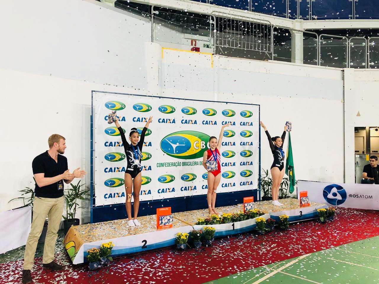 Rosatom apoia a Federação de Ginástica Olímpica do Rio de Janeiro